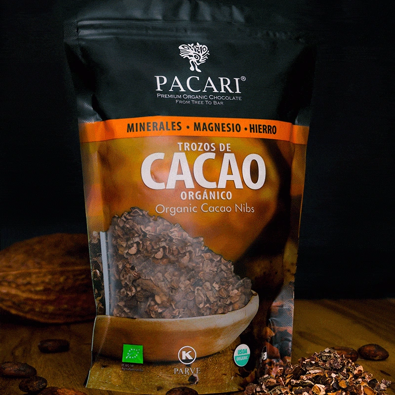 Organic Raw Cacao Nibs 1Lb 1