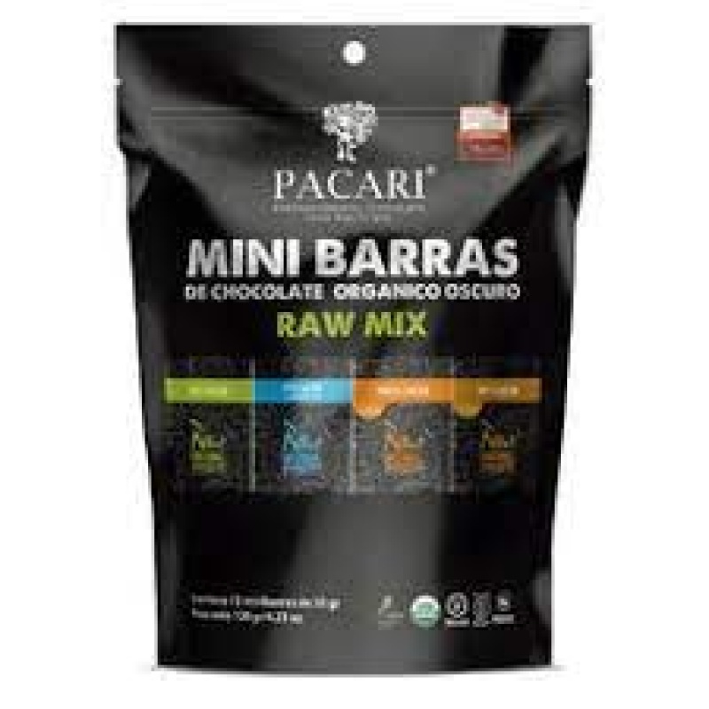 Pack 12 Mini Bar Mix Raw 101 100 85 70